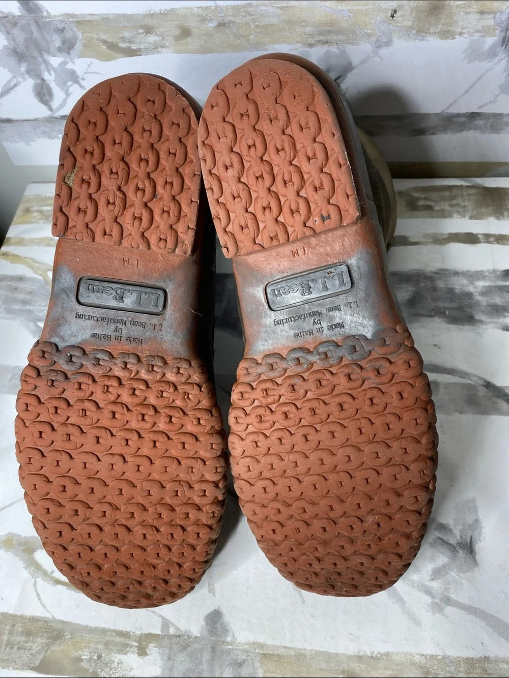 LL Bean Front Zip Flannel Lined Bean Boots